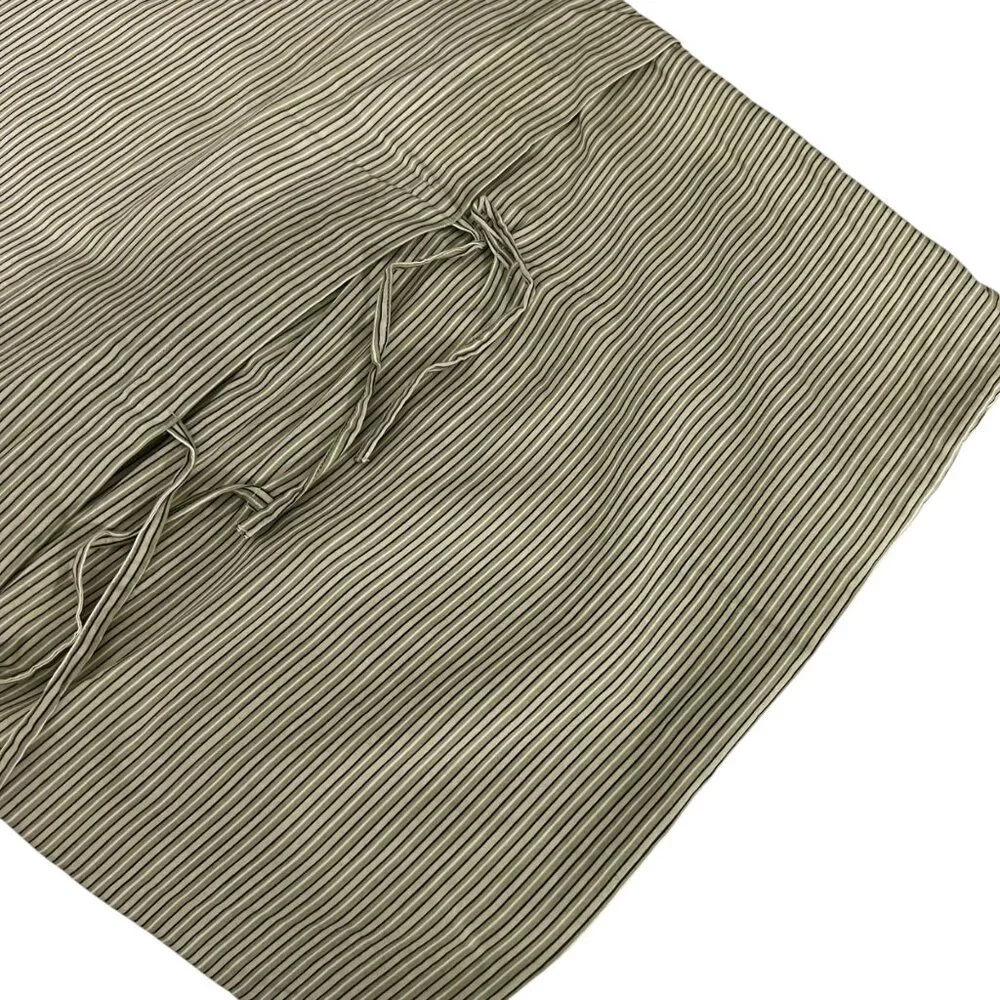 Eddie Bauer Quilted Cotton Rustic Pillow‎ Sham Green Striped & Patterned Accent